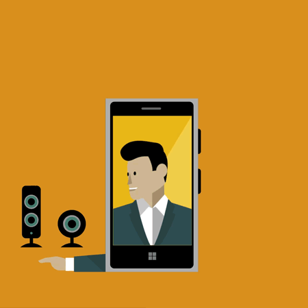 2-dimensional design with the title 'Gif for IoT Microsoft 2/3'