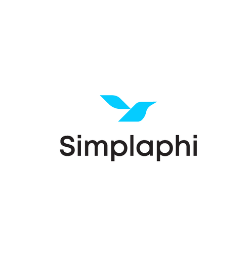 Airline and flight logo with the title 'Simplaphi'