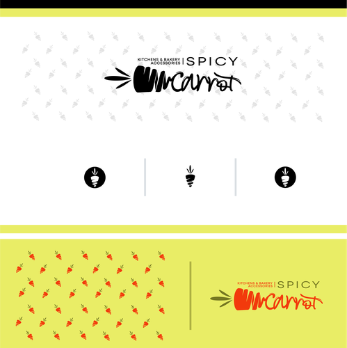 Carrot logo with the title 'Creation logo design for an kitchen & bakery accessories start-up'
