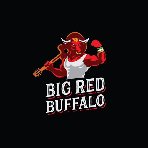 Yak logo with the title 'Big Red Buffalo'