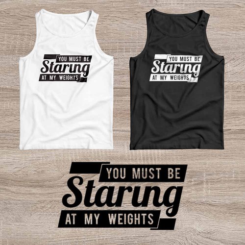 Tank top design with the title 'Tank Top Design'