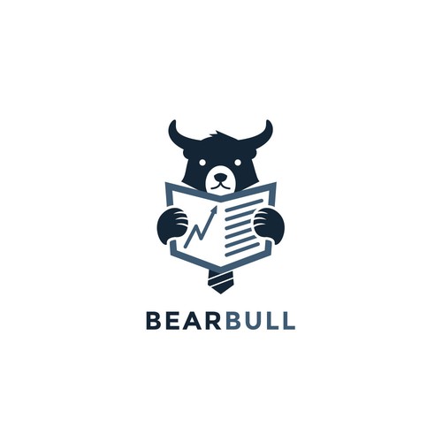 公牛标志，标题为“BearBull”