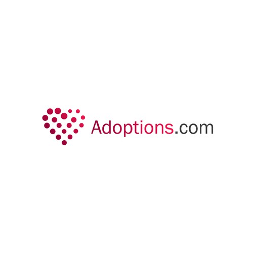 Adoption logo with the title 'Adoptions.com'