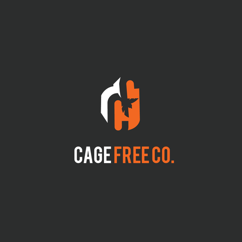 Freedom logo with the title 'Logo for CageFreeCo.'