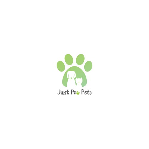 Pet shop logo with the title 'PET ACCESSORIES LOGO '