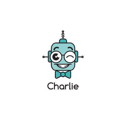 Money sign logo with the title 'Charlie'