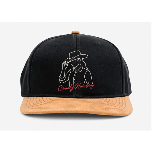 Vintage modern design with the title 'Fun country western brand.'