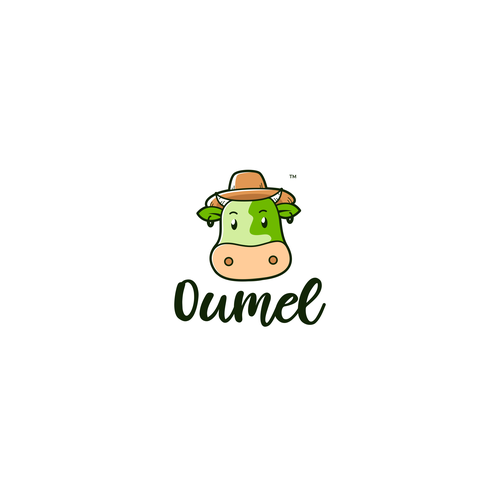Farm logo with the title 'Oumel'