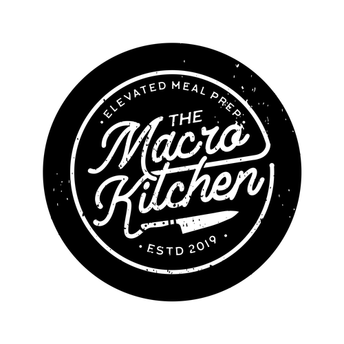 Rough logo with the title 'Logo design for Macro Kitchen'