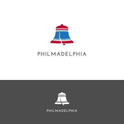 Cinema logo with the title 'Logo for PHILMADELPHIA'