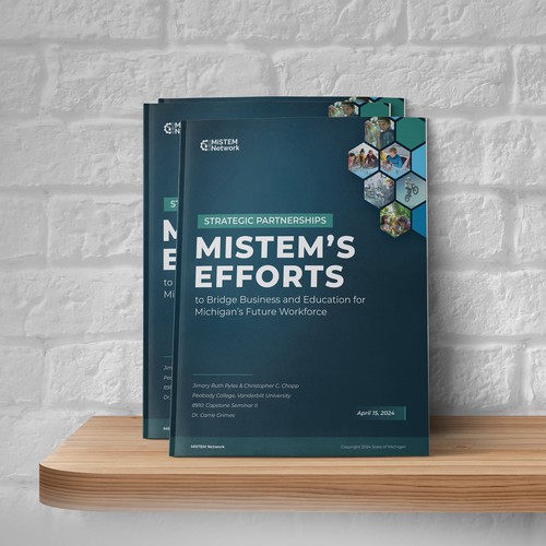 White paper design with the title 'Michigan Government White Paper'