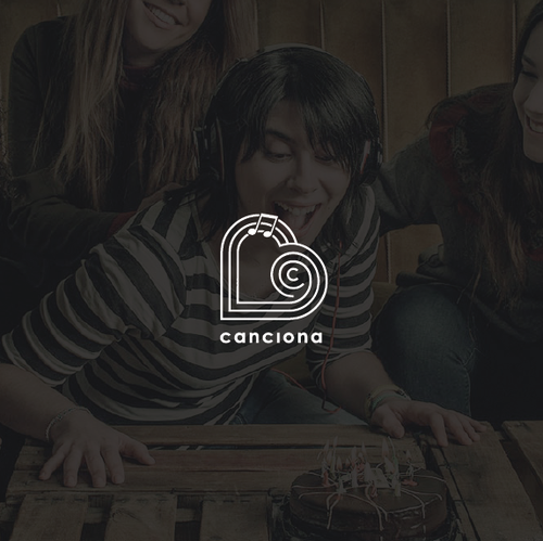 Note design with the title 'canciona'