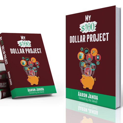 Management book cover with the title 'My  $100 Dollar Project'