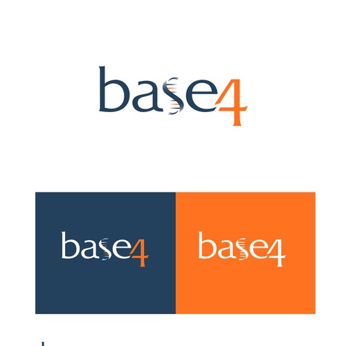 Laboratory logo with the title 'base4'
