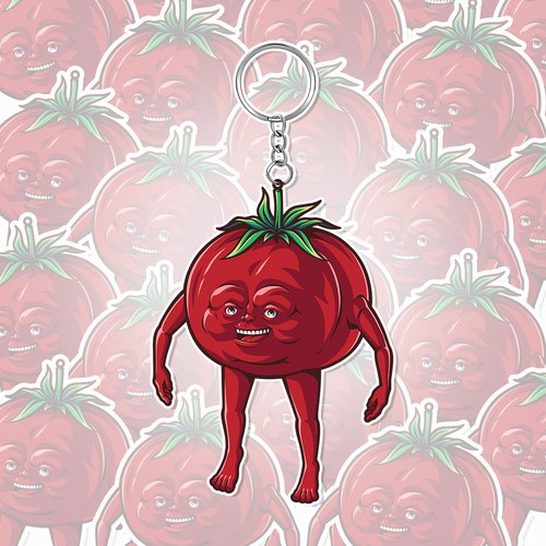 Keychain design with the title 'Keychain design'