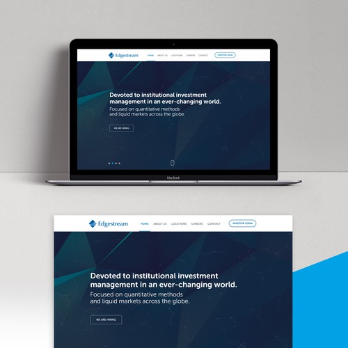 Landing page website with the title 'Landing Page'