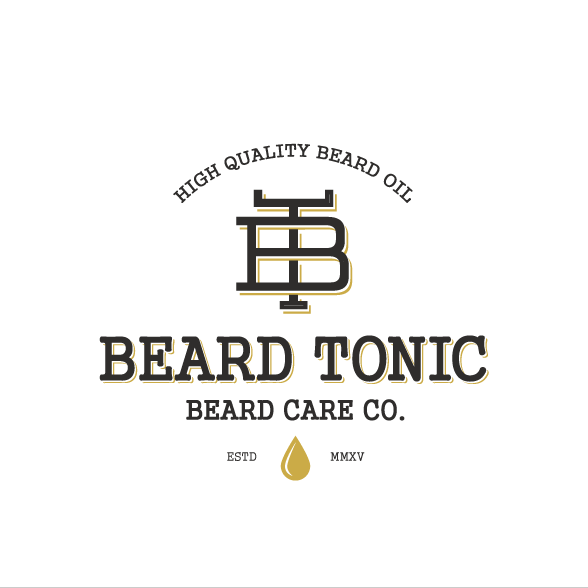 Bt logo with the title 'Beard Tonic'
