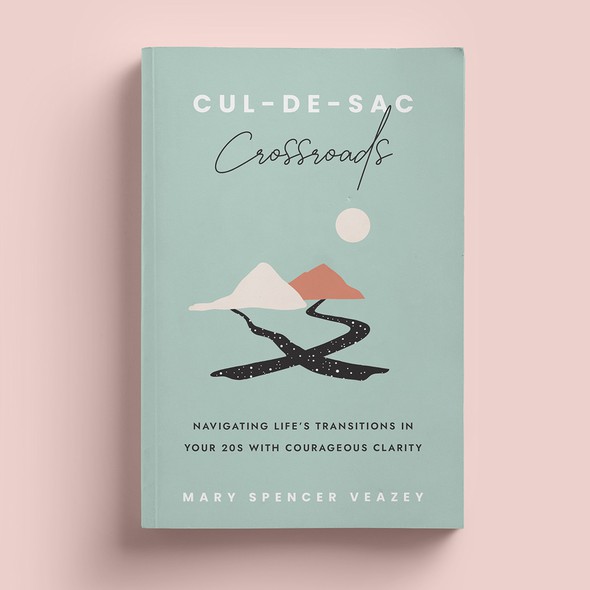 Pastel book cover with the title 'CUL-DE-SAC Crossroads'