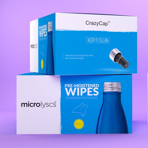 Minimal packaging with the title 'Box Packaging'