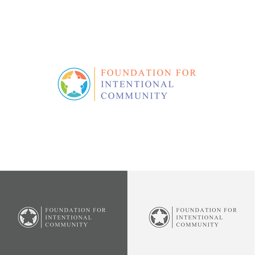 Nonprofit brand with the title 'Foundation for International Community'