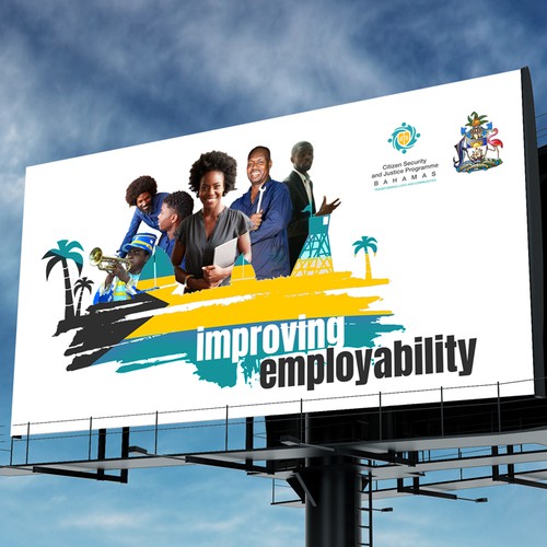 Outdoors design with the title 'Bahamas Government Billboard'