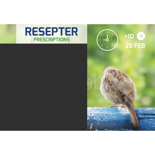 Screen design with the title 'LED screen design'