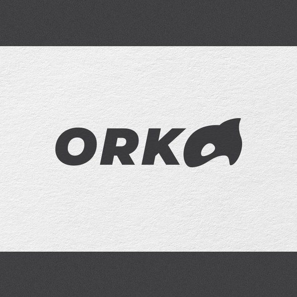 Whale design with the title 'ORKA'