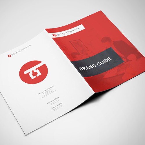 Style guide design with the title 'Bifold Brand Guide'