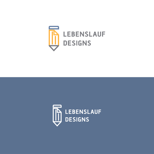 Writing logo with the title 'Logo for career website.'