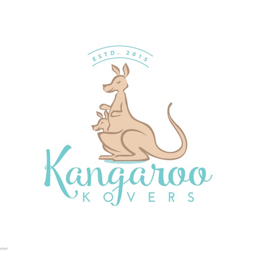 Cute design with the title 'Baby and Mom Logo'