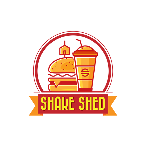 Wendys logo with the title 'Shake Shed'
