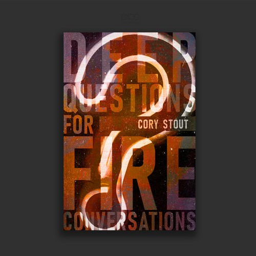 Fire book cover with the title 'Book Cover'