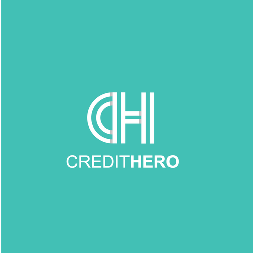 Credit card design with the title 'CreditHero'