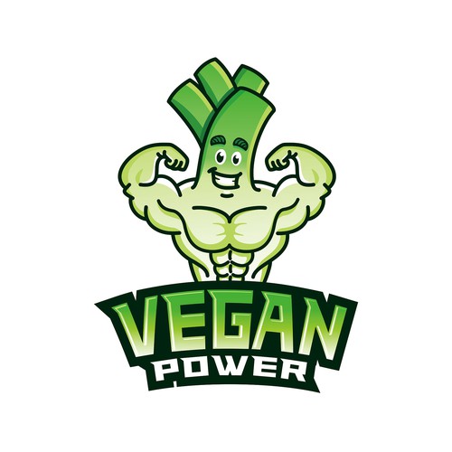 Vegetarian t-shirt with the title 'Design for Vegan Nutrition & Strength Training '