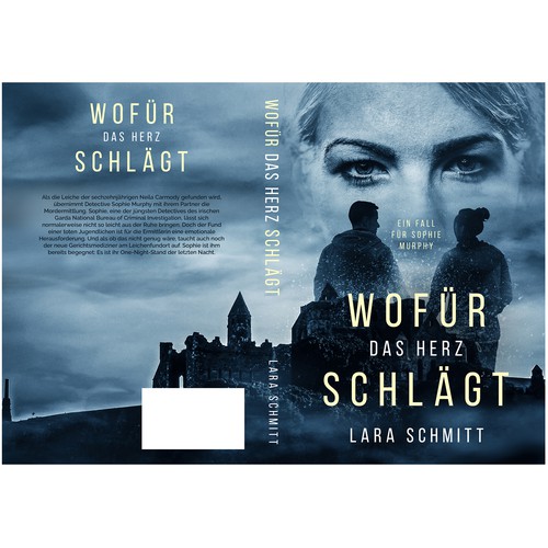 Paperback book cover with the title 'Wofür das Herz schlägt'