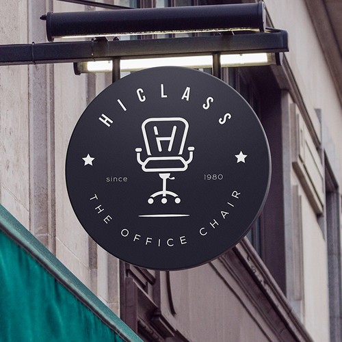 Office brand with the title 'A logo for office chair manufacteror'