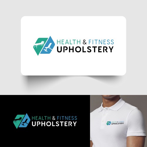 Fitness brand with the title 'Health and Fitness Upholstery'