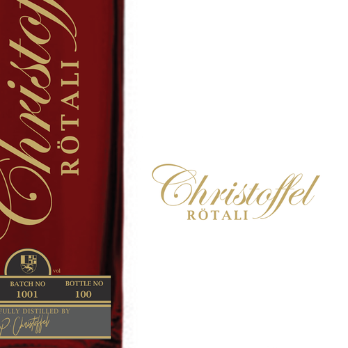 Alcohol brand with the title 'Classy Logo for Alcohol Company'