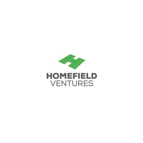 Field logo with the title 'Concept for Homefield Ventures, a sports-oriented venture capital group'