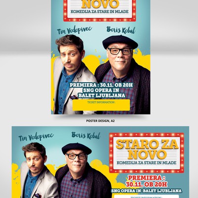 Comedy show Poster & Billboard