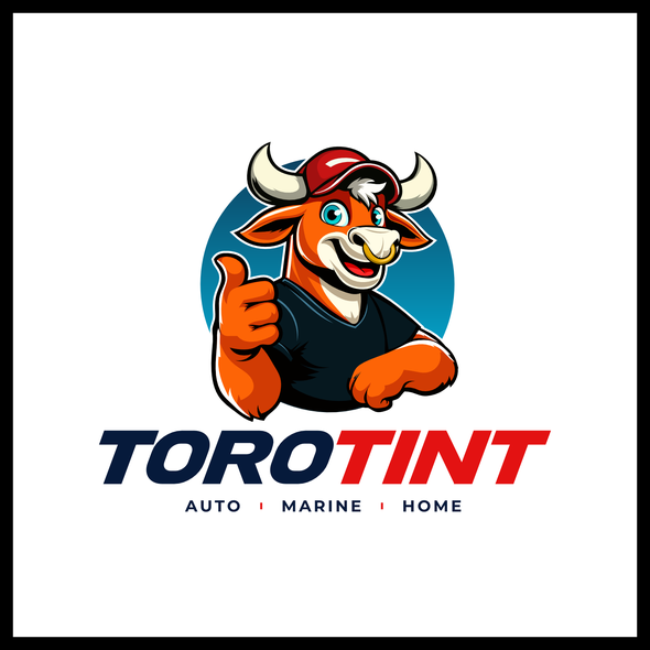 Marine logo with the title 'Logo design for a company dedicated to polarizing cars, boats and homes'