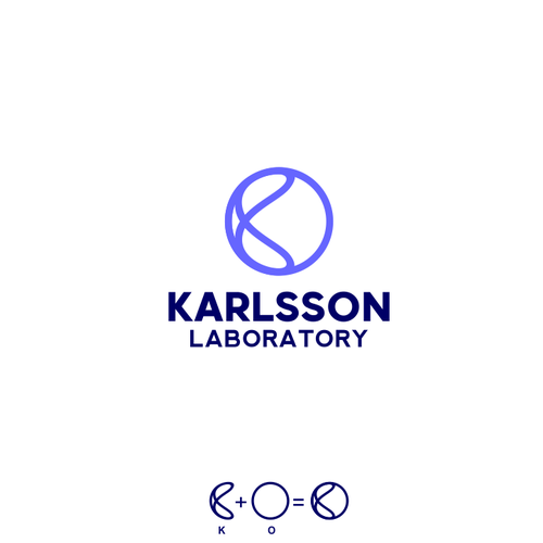 Laboratory logo with the title 'Karlsson Laboratory'