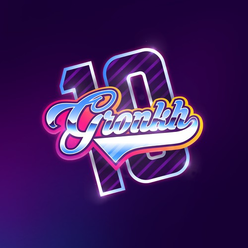 neon logo design