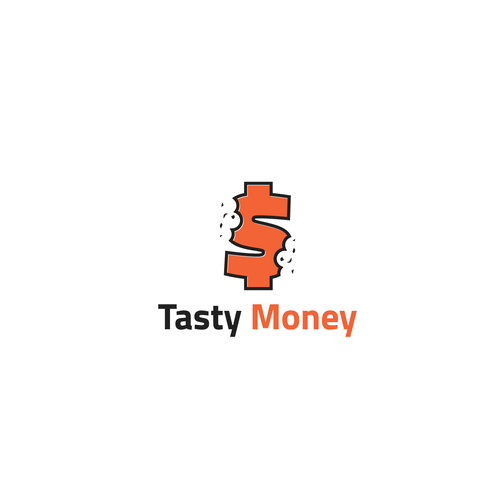 Stock logo with the title 'Logo for Stock Market caled Tasty money'
