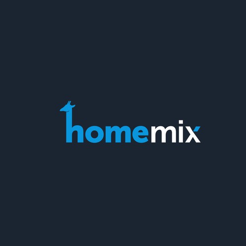 Giraffe design with the title 'HomeMix'