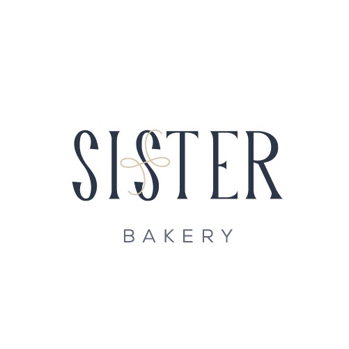 Lettering logo with the title 'Sister bakery'