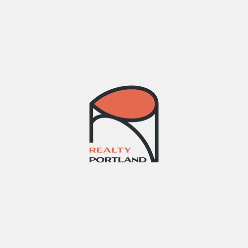Oregon design with the title 'Approachable Real Estate Brokerage Logo'