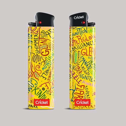 Digital illustration with the title 'Illustration contest for a lighter!'