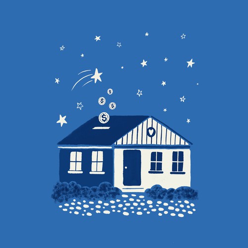 Star t-shirt with the title 'Make a Wish'