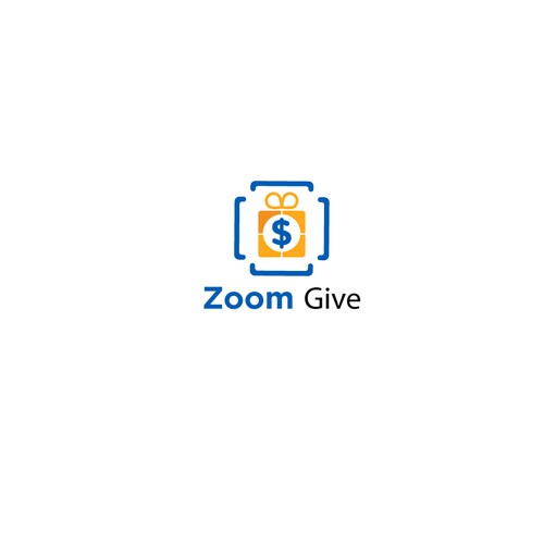 Giving logo with the title 'Zoom Give Logo'